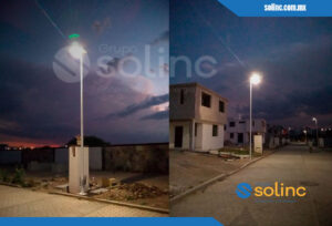 Luminarias en Postes Solares Solinc 10